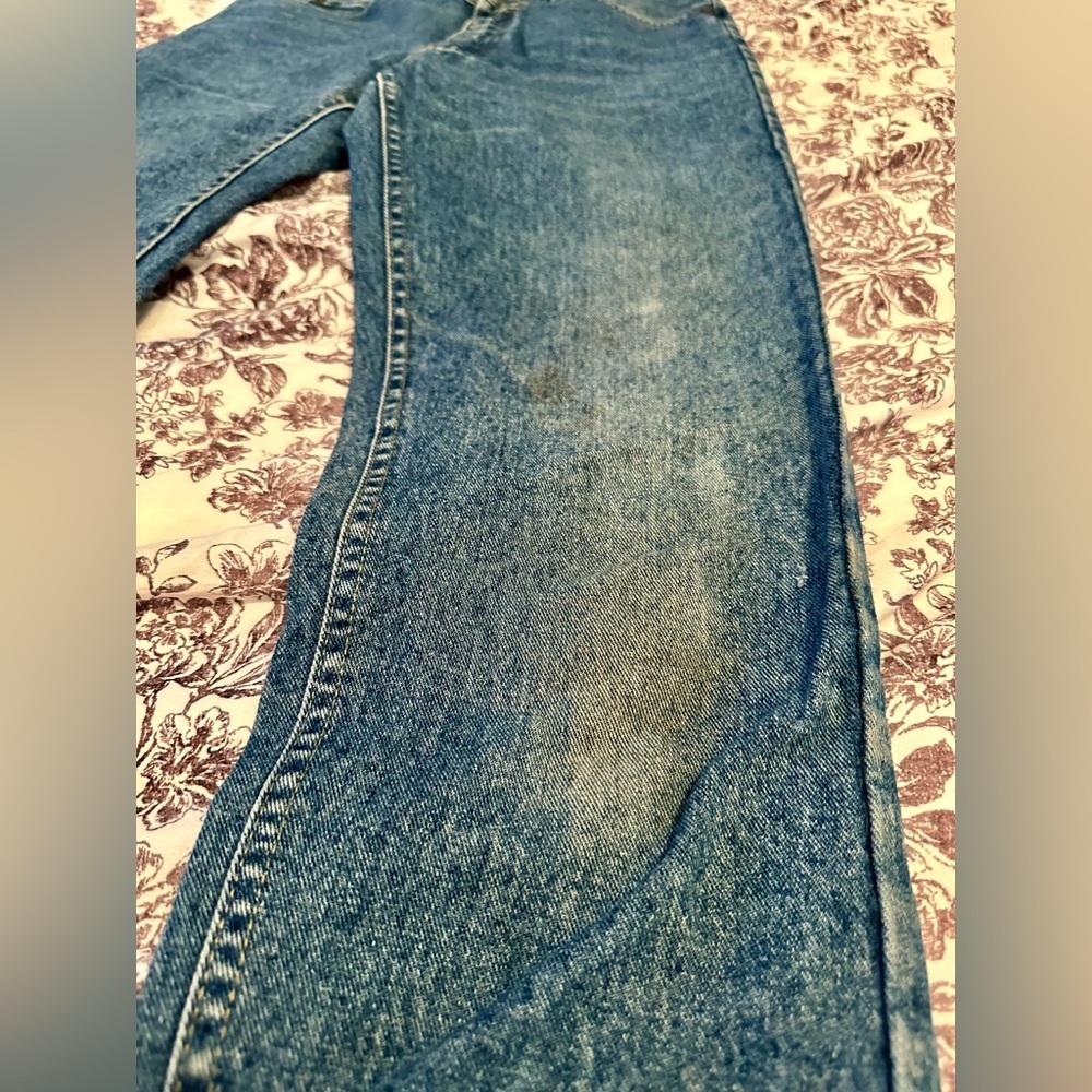 Classic Vintage Lee Blue Denim Jeans - Picture 10 of 13